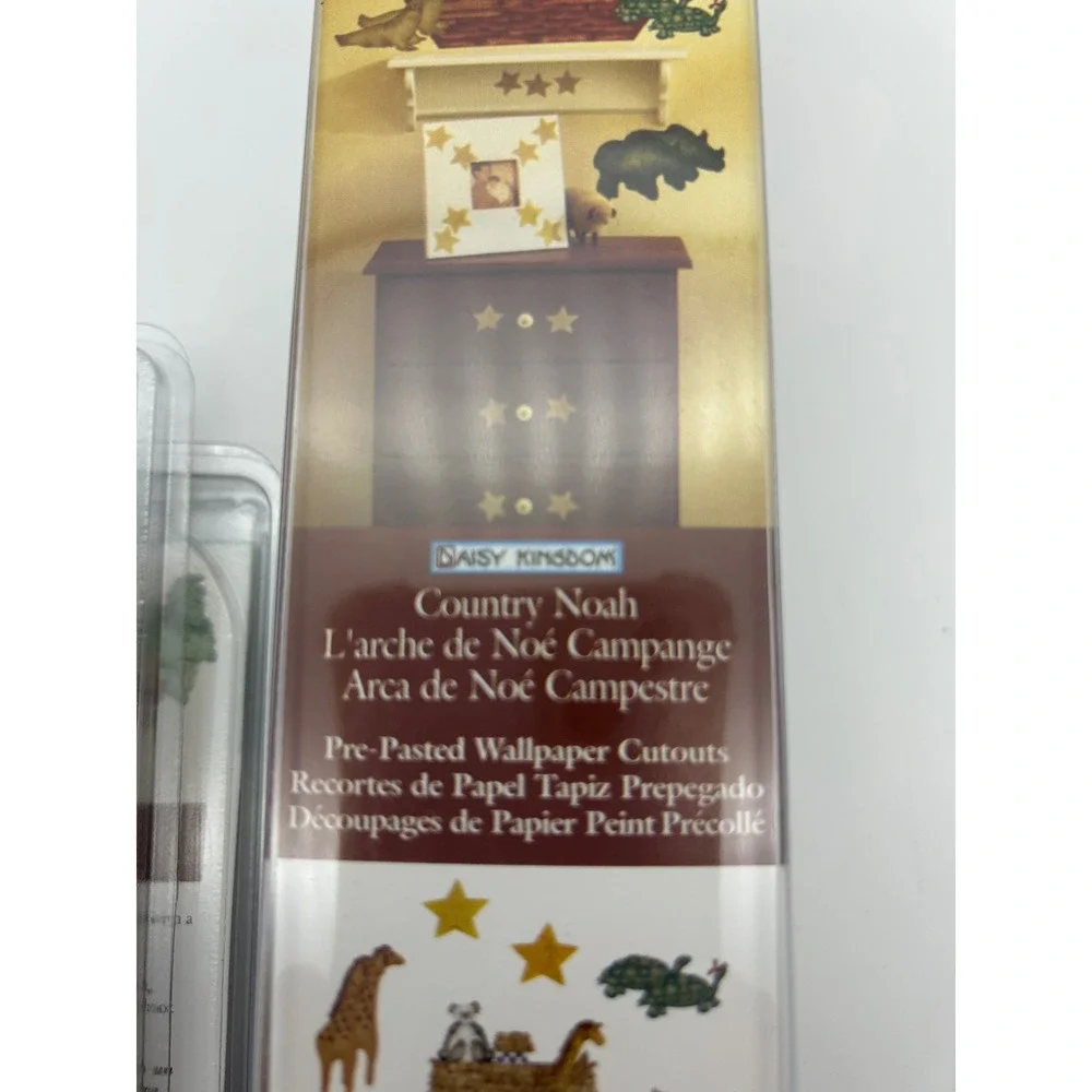 Wallies Daisy Kingdom Country Noah Ark Wallpaper Cutouts & Murals 3 Pack Set NEW